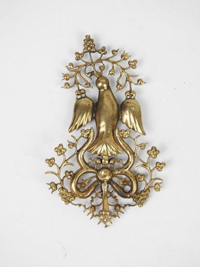 PENDENTIF Saint Esprit en or jaune 750/1000°...
