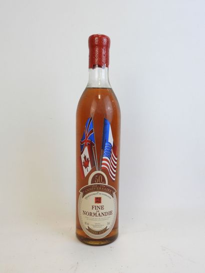 1 bouteille PIERRE HUET, FINE DE NORMANDIE,...