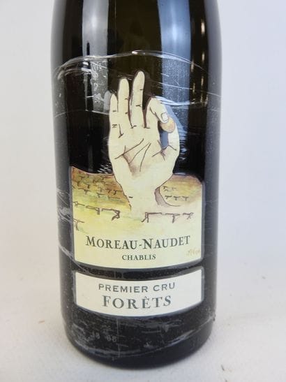 1 bouteille CHABLIS FORETS, 2018, Moreau...