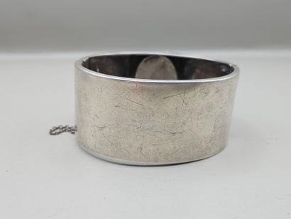 BRACELET MANCHETTE reliquary in silver 800...