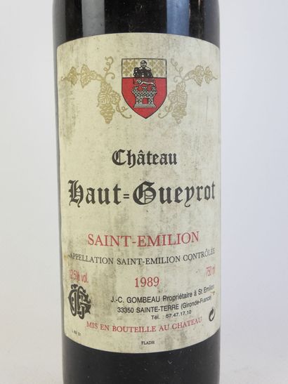 1 bouteille CHATEAU HAUT-GUEYROT, Saint Emilion,...