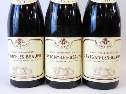 3 bouteilles SAVIGNY LES BEAUNE BOUCHARD...