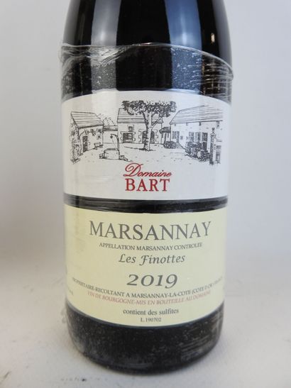 2 bouteilles MARSANNAY 2019, Les Finottes,...