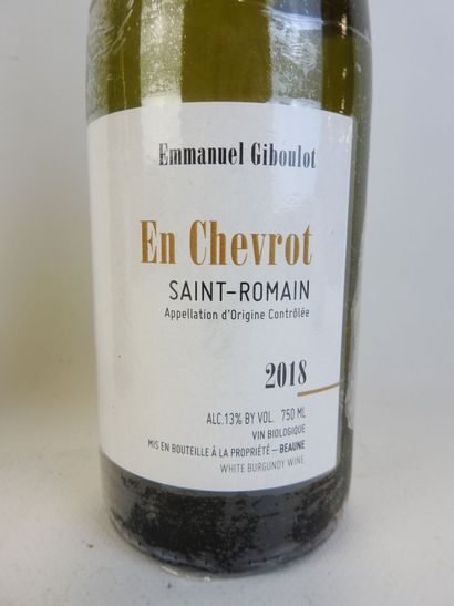 2 bouteilles SAINT-ROMAIN, 2018, blanc, En...