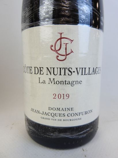 2 bouteilles COTE DE NUITS VILLAGES, 2019,...