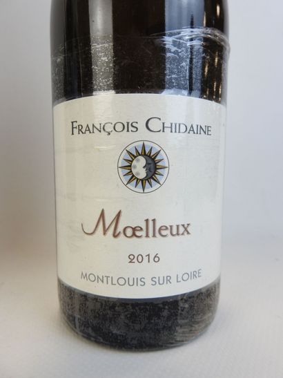 3 bouteilles MONTLOUIS SUR LOIRE 2016, moelleux,...