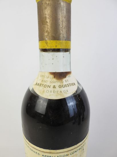 1 bouteille CHATEAU YQUEM LUR SALUCES, Sauternes,...