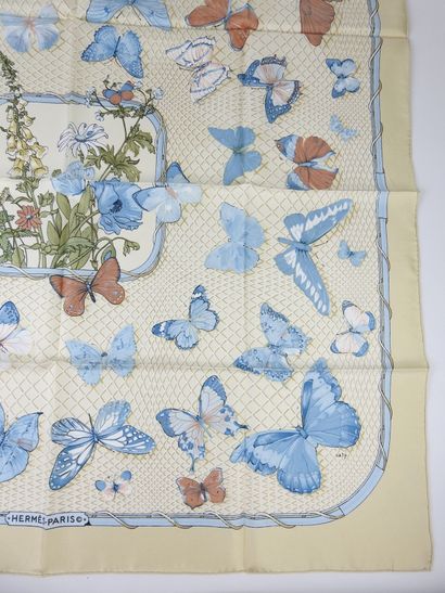 HERMES - Paris. Silk square, Farandole model,...