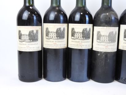 11 bouteilles CHATEAU DASSAULT, Saint-Emilion,...