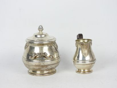 TEA and COFFEE SERVICE in 925/1000° silver...