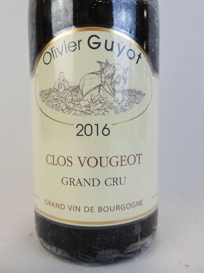 1 bouteille CLOS VOUGEOT 2016, Olivier G...