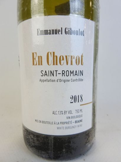 1 bouteille SAINT-ROMAIN, 2018, blanc, En...