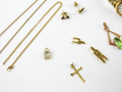 COSTUME JEWELRY. Lot including pendants,...