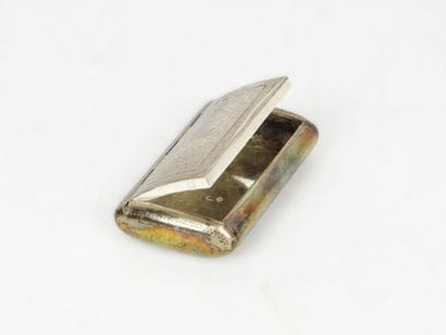 TABATIERE in silver 925/1000° with chased...