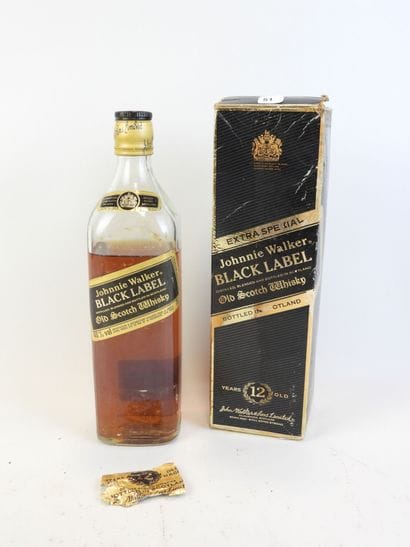 1 bouteille Whisky Johnnie Walker Black Label...
