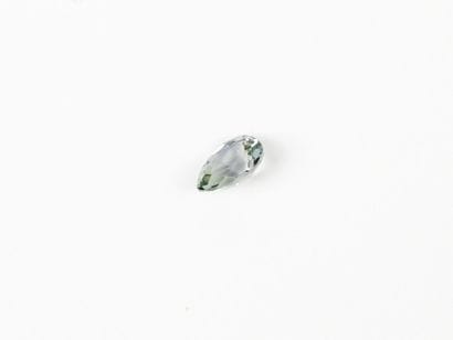 Pear-cut TANZANITE leaf 0.65 ct