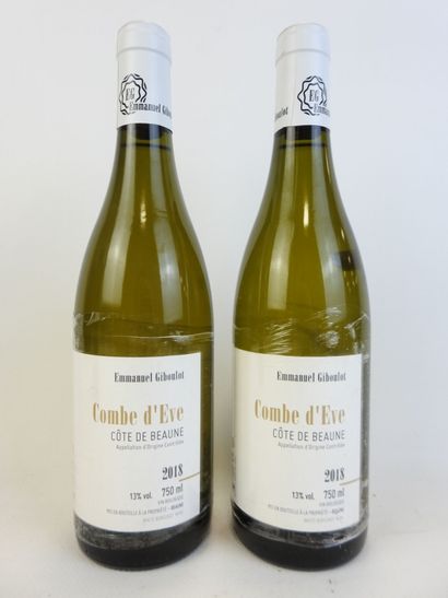 2 bouteilles COTE DE BEAUNE, blanc, 2018,...