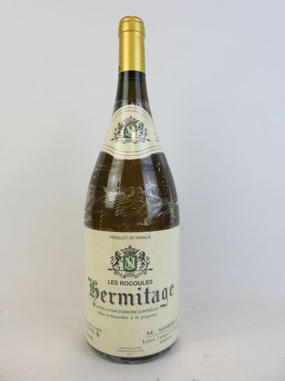 1 magnum HERMITAGE, blanc, 2015, Les Rocoules,...