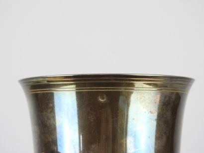TIMBALE curon en argent 925/1000° à décor...