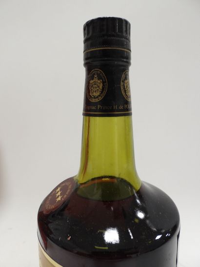 1 bouteille COGNAC PRINCE HUBERT DE POLIGNAC....