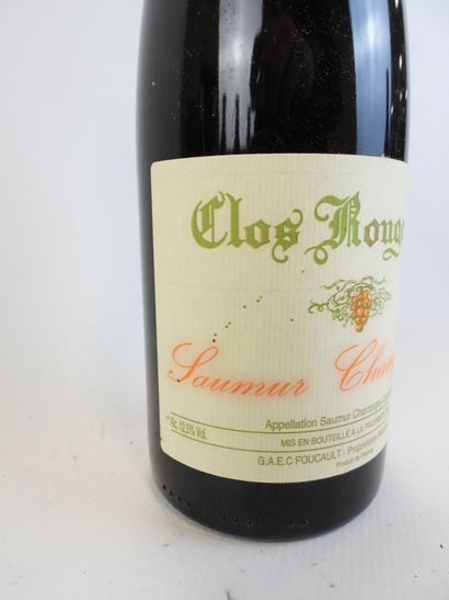 1 bouteille CLOS ROUGEARD, Saumur Champigny,...