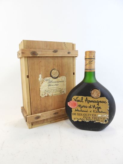 1 bouteille VIEIL ARMAGNAC 70 cl. F. DELORD...
