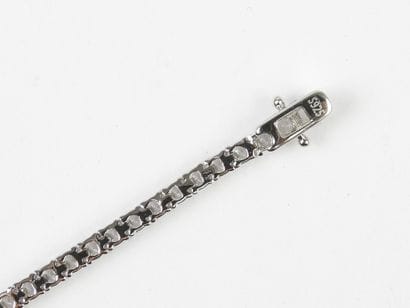 Tennis bracelet in 925/1000° silver with...