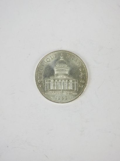 FRANCE. 1 coin 100 francs silver 1982 