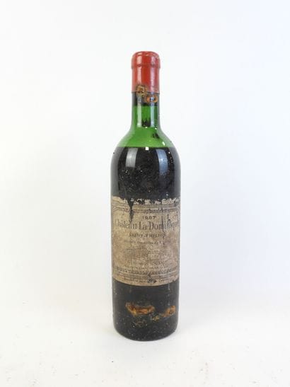 1 bouteille CHATEAU LA DOMINIQUE, Saint-Emilion,1967....