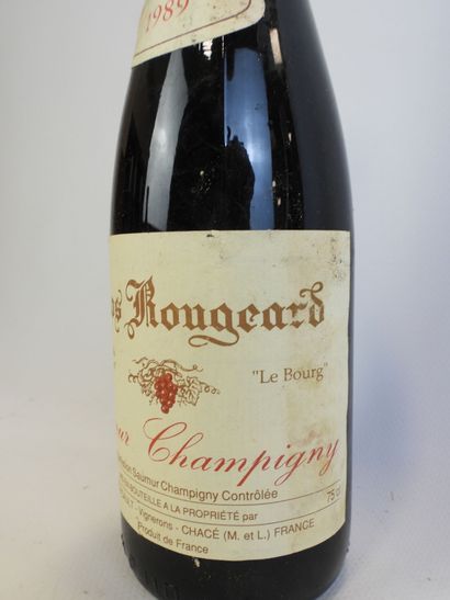 1 bouteille CLOS ROUGEARD, LE BOURG, Saumur...