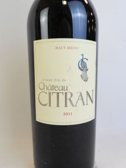 1 magnum CHATEAU CITRAN, Haut-Médoc, 2011....