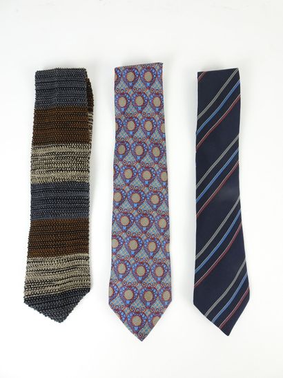 CHRISTIAN DIOR MONSIEUR - Paris. Silk tie....