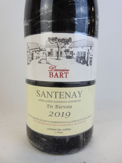 2 bouteilles SANTENAY, En Bievau, 2019, Domaine...