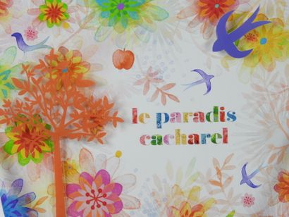 CACHAREL. Valise collection «Le Paradis»....