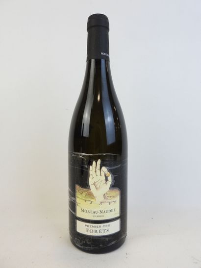 1 bouteille CHABLIS FORETS, 2018, Moreau...