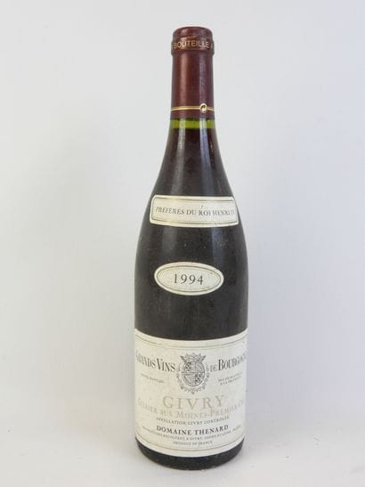 1 bouteille GIVRY, Cellier aux Moines-Premier...