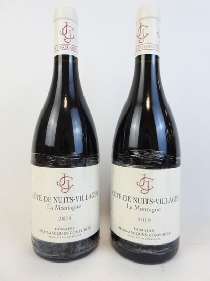 2 bouteilles COTE DE NUITS VILLAGES, 2019,...