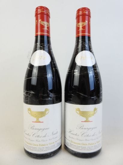 2 bouteilles HAUTES COTES DE NUITS, 2019,...