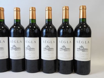 10 bouteilles MARGAUX, SEGLA, 1998