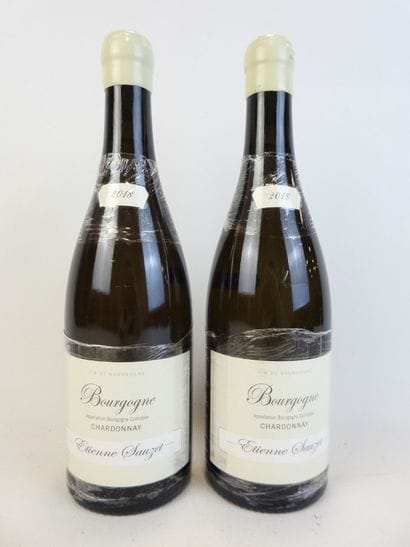 2 bouteilles BOURGOGNE, CHARDONNAY, 2018,...