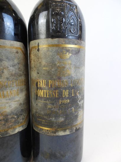 2 bouteilles CHATEAU PICHON LONGUEVILLE COMTESSE...