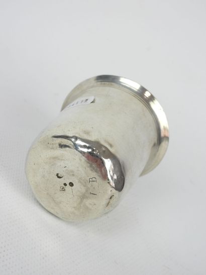 TIMBALE curon en argent 925/1000° gravée...