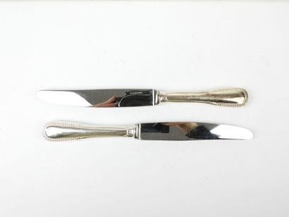 ERCUIS. Part of a silver-plated menagère,...