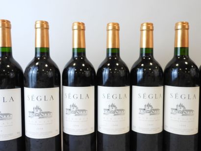 10 bouteilles MARGAUX, SEGLA, 1998