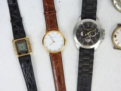 LOT OF WATCHES including Pierre Arnaud, Las-Pierre,...