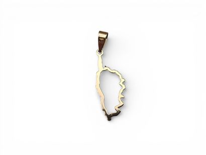 PENDENTIF en or jaune 750 millièmes ajouré...