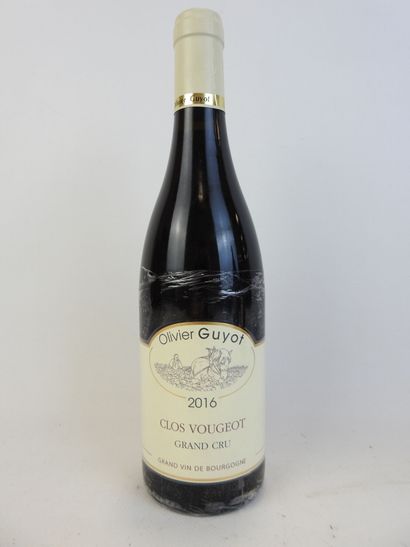 1 bouteille CLOS VOUGEOT 2016, Olivier G...