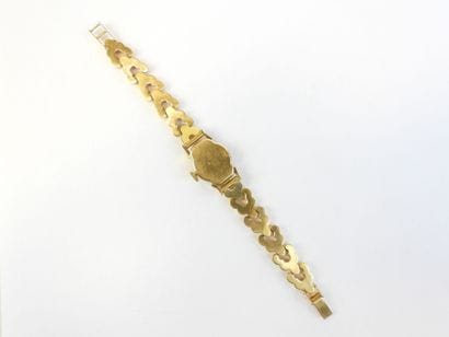 BURENE. All yellow gold 750/1000° ladies'...