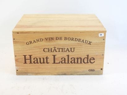 6 bouteilles CHATEAU HAUT LALANDE, Premières...