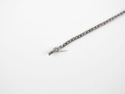 Tennis bracelet in 925/1000° silver with...